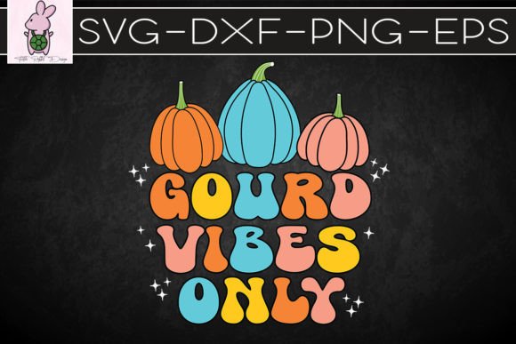 Gourd Vibes Only Retro Fall SVG: Graphics & Crafts Asset Review