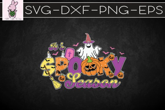 It’s Spooky Season Halloween Witch SVG: Graphics for Crafts & Content