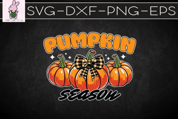 Pumpkin Season Coquette Bow SVG: Graphics & Crafts Asset Review