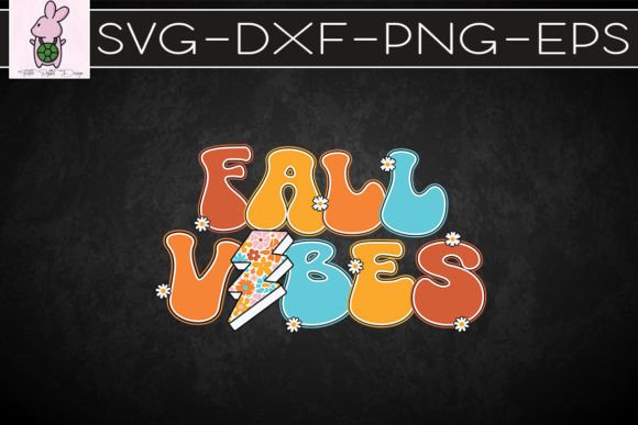 Retro Fall Vibes Retro Autumn SVG: Crafts & Graphics