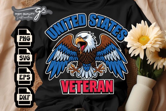 US Veteran Tumbler Wrap Patriotic SVG: Graphics for Crafts & Branding
